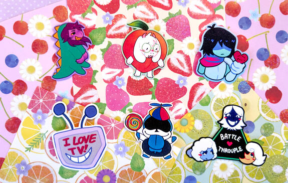 deltarune stickers