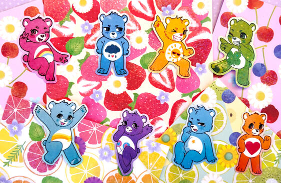 care bears stickers